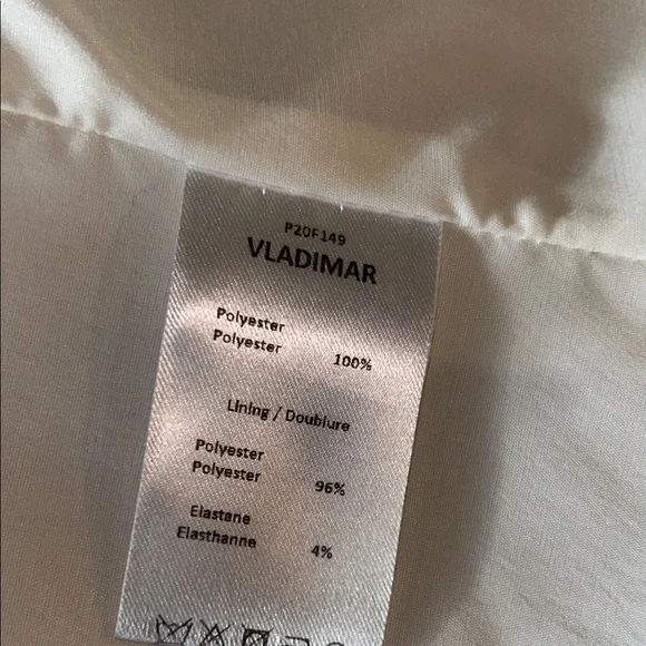 Anne Fontaine Elegant White Double-Breasted Blouse.Size 40 - Picture 8 of 10